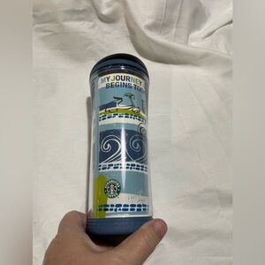 Starbucks 2007 “my Journey Begins Today” travel tumbler with lid